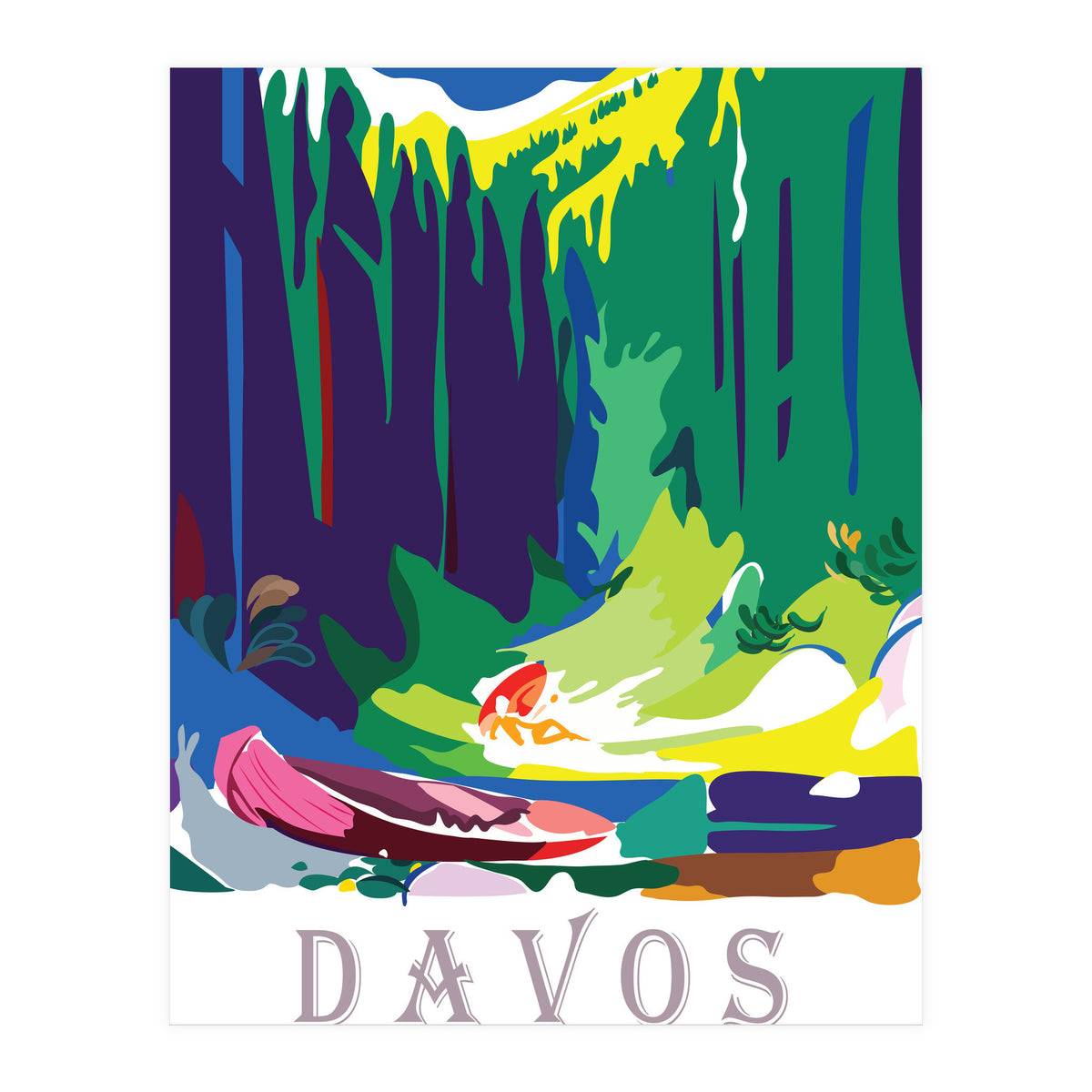 Davos on Summer (Print Only)