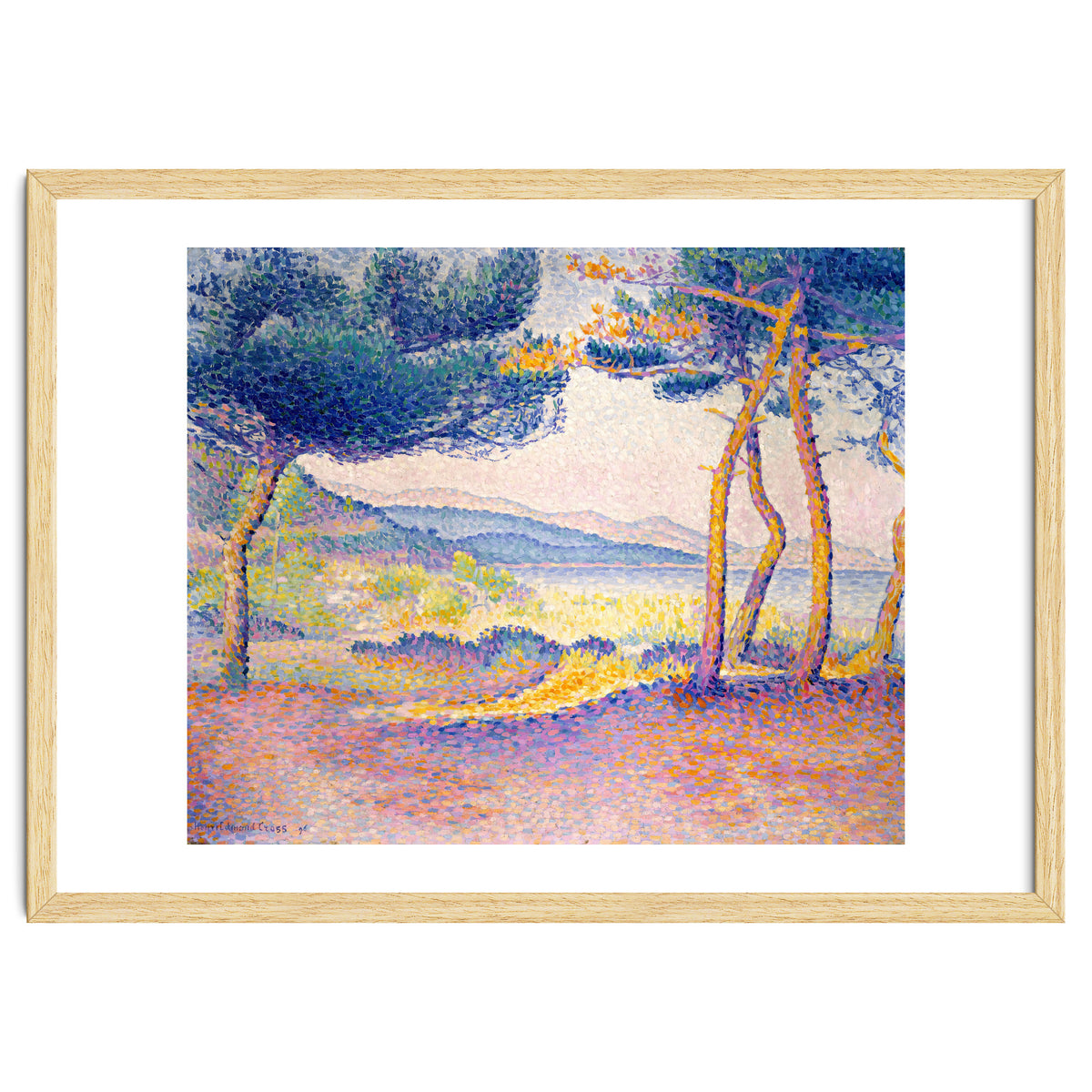 Pines Along the Shore.