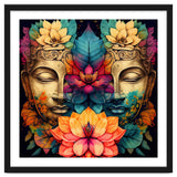 Twin Lotus Buddha Portrait thumbnail