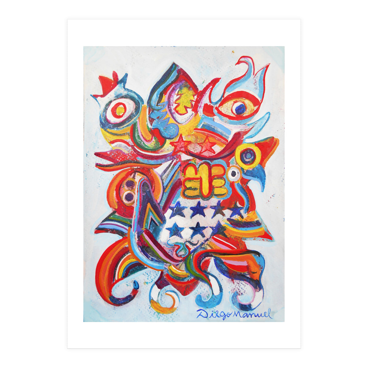 Abstracto Pop 4 (Print Only)