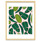 Banana Leaf Blush #society6 #decor #buyart thumbnail