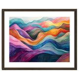 Colorful Abstract Wavy Landscape thumbnail