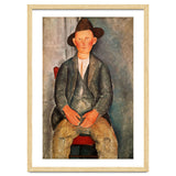 Amadeo Modigliani / 'The Young Farmer', 1918, Oil on canvas. thumbnail