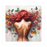 Wild Red Hair Butterfly Back (Print Only) thumbnail