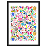 Abstract Colourful Marks Scribbles thumbnail