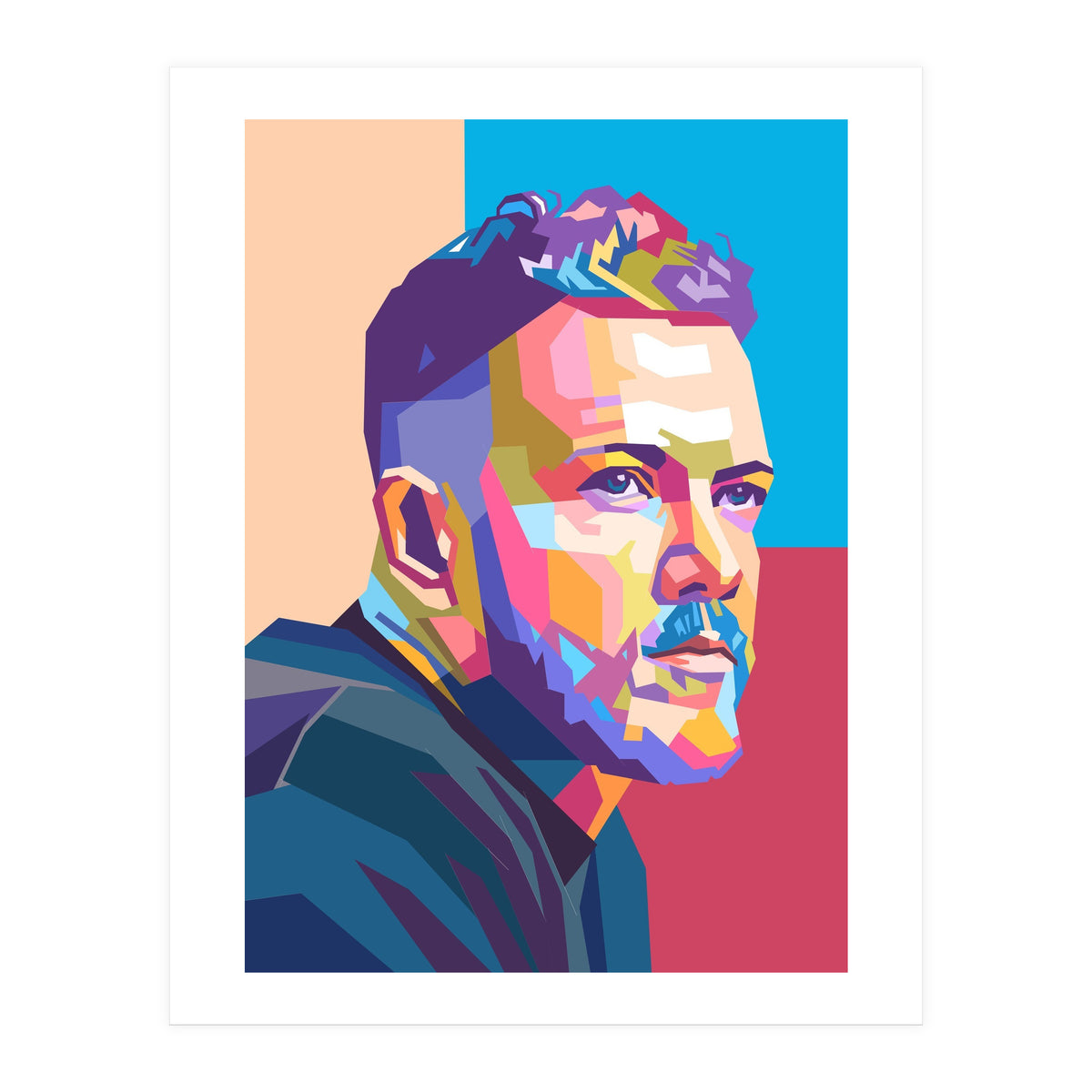 Dan Reynolds - Imagine Dragons pop art portrait (Print Only)