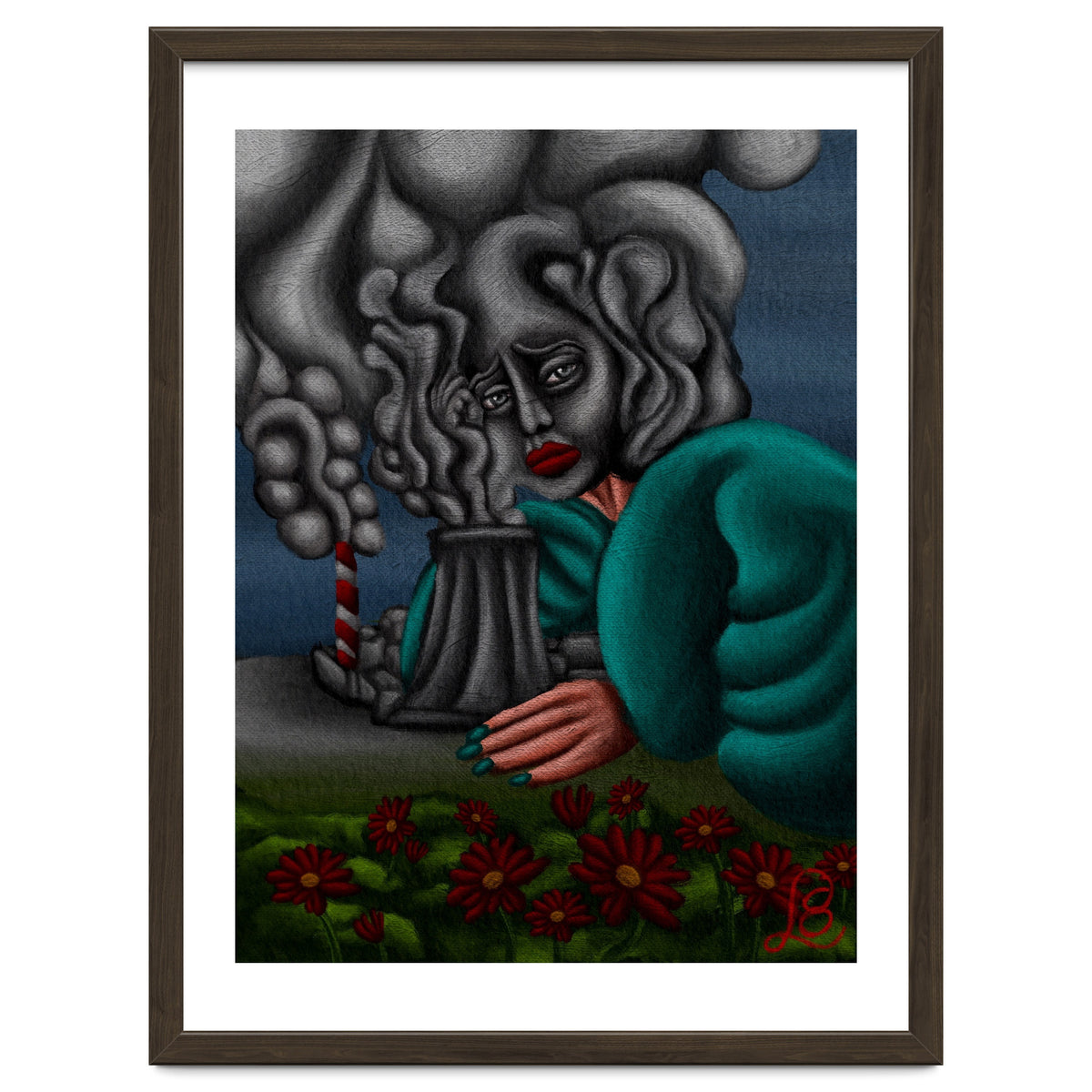 " It starts by the mind, then it takes the rest"