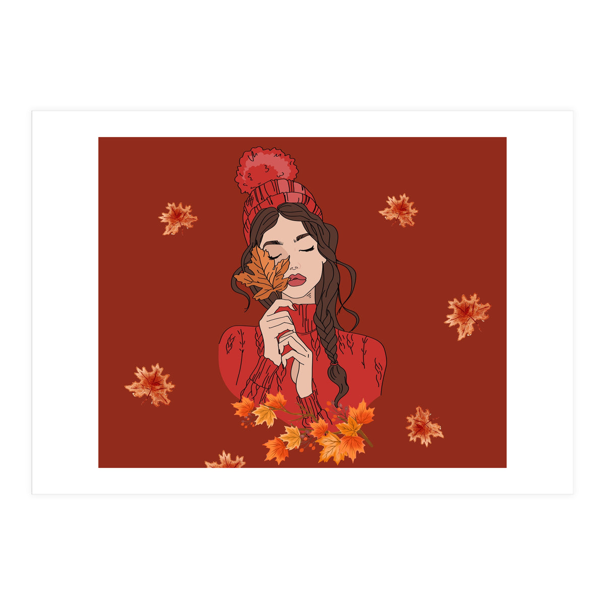 Autumn teaches us the beauty of letting go 🍂 (Print Only)