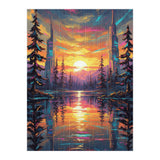 A Cybernetic Sunset Reflecting the Symbiosis (Print Only) thumbnail