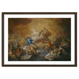 Corrado Giaquinto / 'La Santísima Trinidad, la Virgen y santos', 1755-1756, Italian School. thumbnail