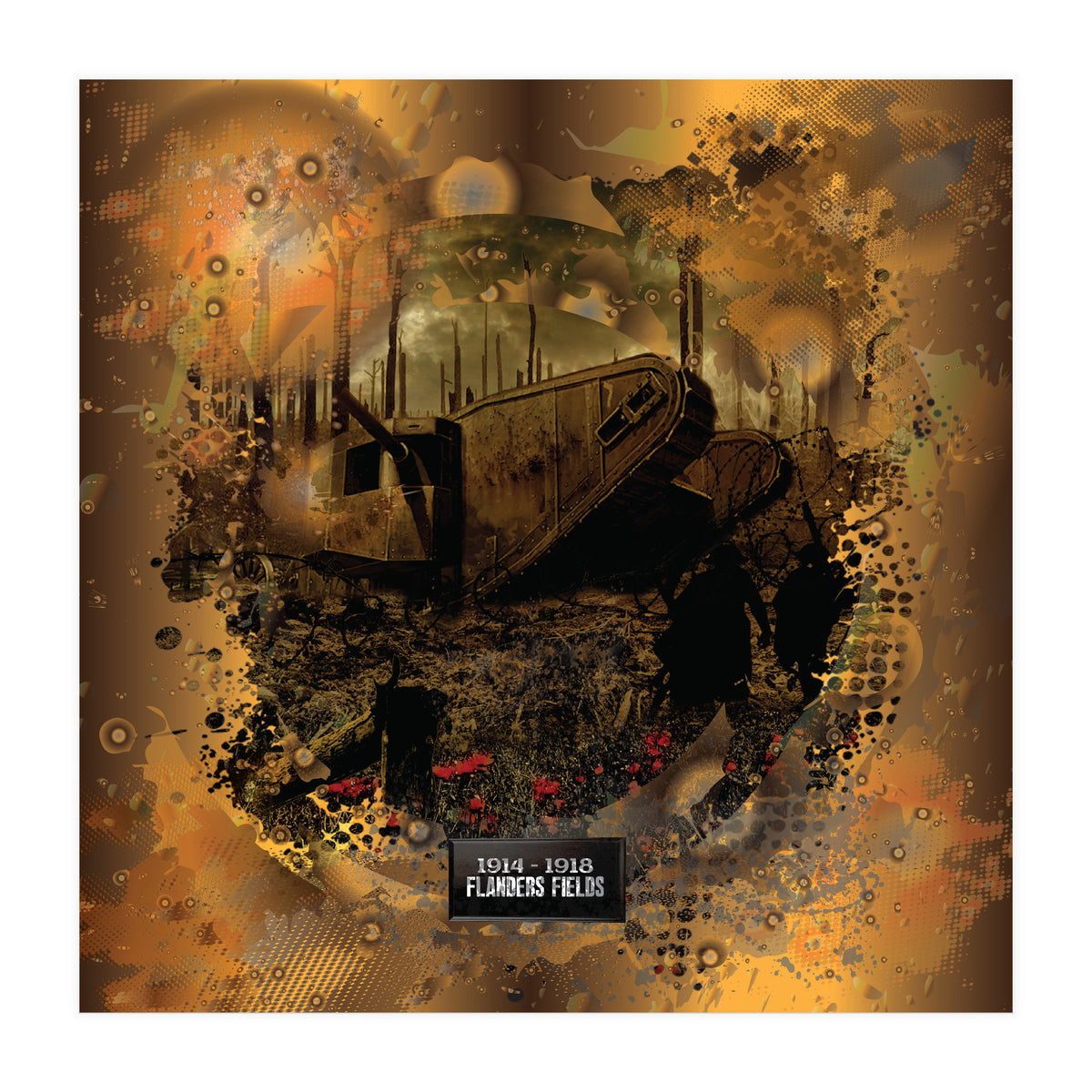 In Flanders Field WW1 (Print Only)