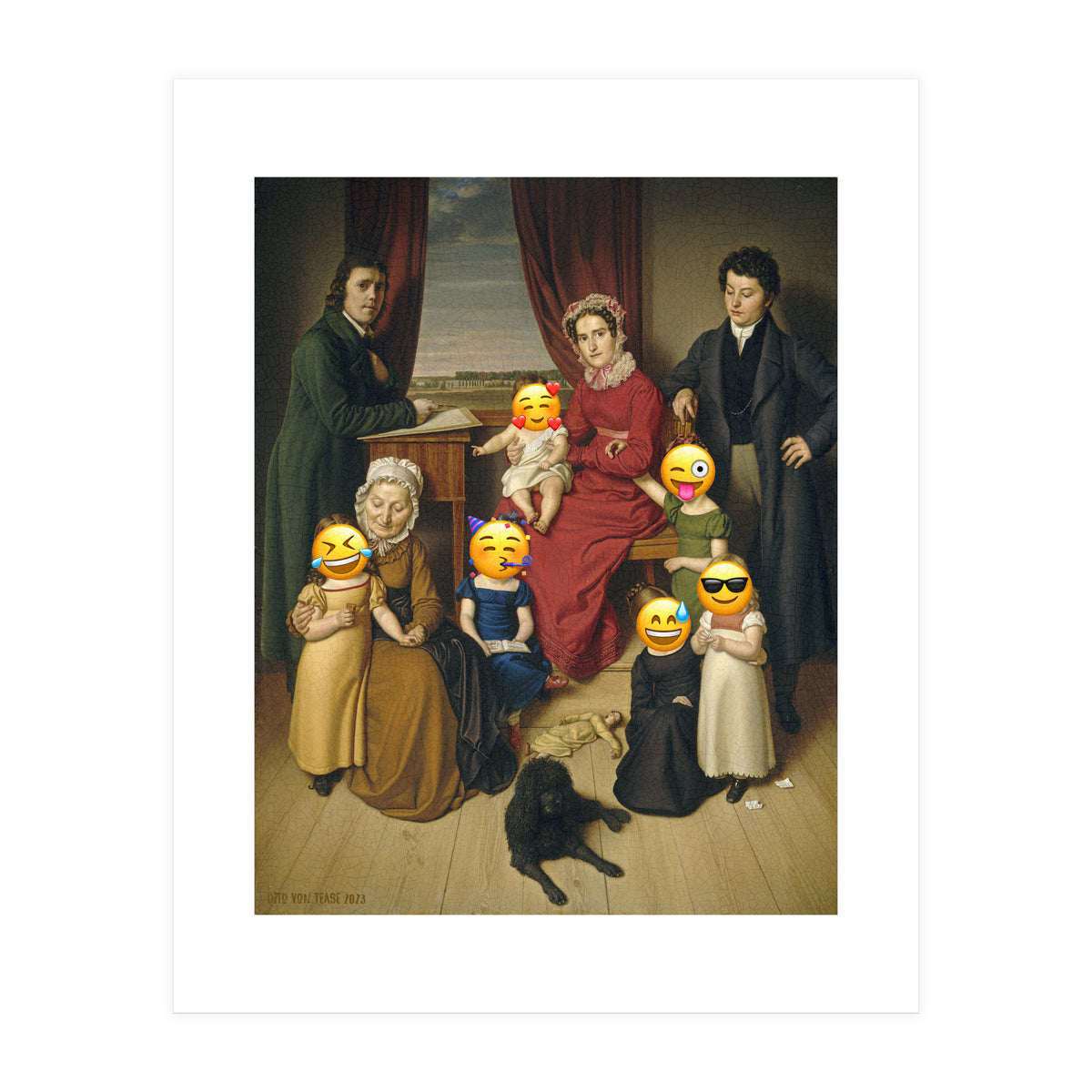 Emoji painting 7 (Print Only)