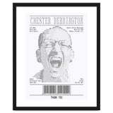 Receipt Art Chester Bennington thumbnail