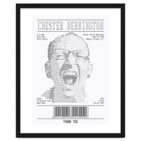 Receipt Art Chester Bennington