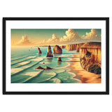 Vintage Australia, Great Ocean Road Poster thumbnail
