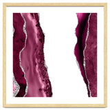 Burgundy & Silver Agate Texture 06 thumbnail