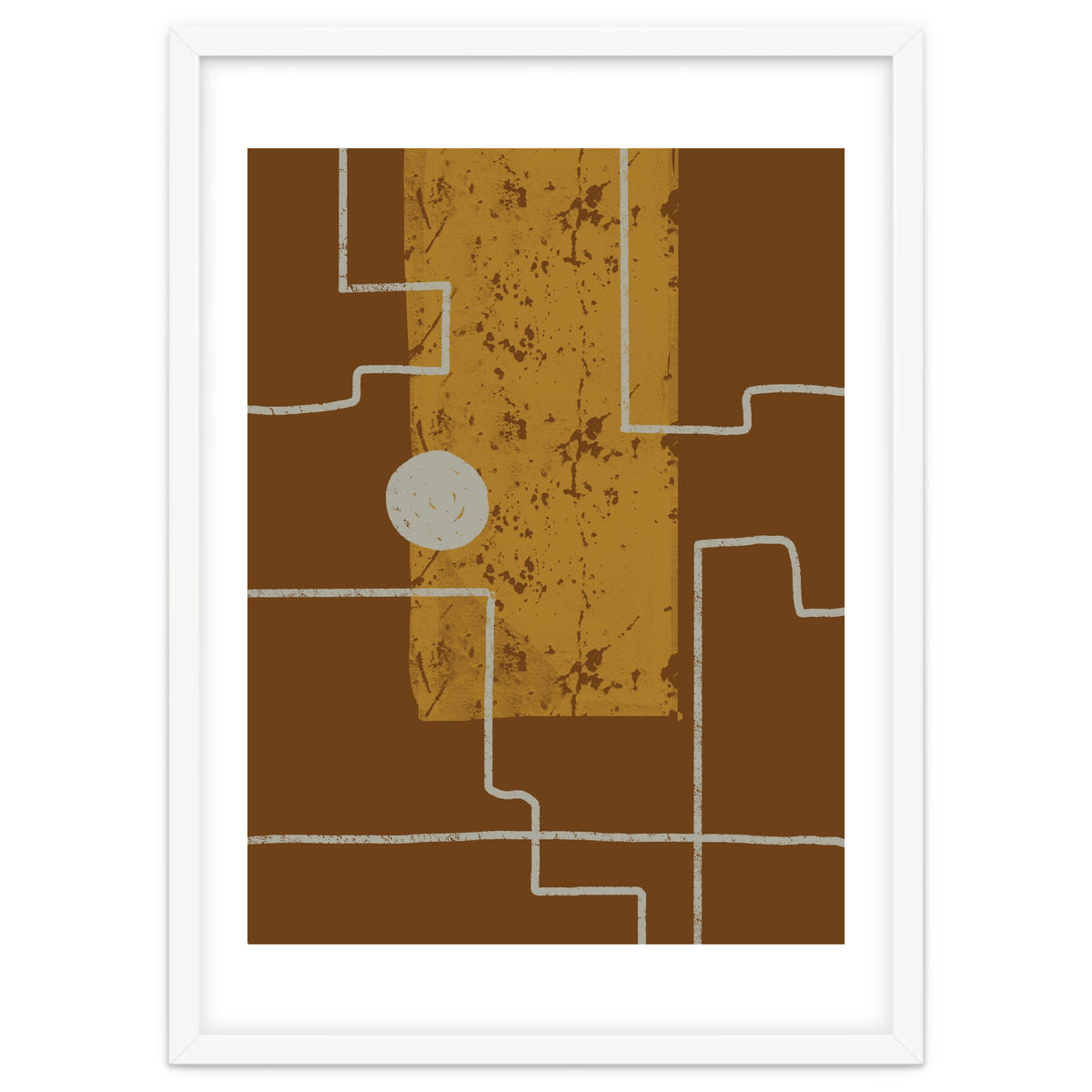 Eclipse in Barren Land