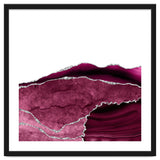 Burgundy & Silver Agate Texture 14 thumbnail