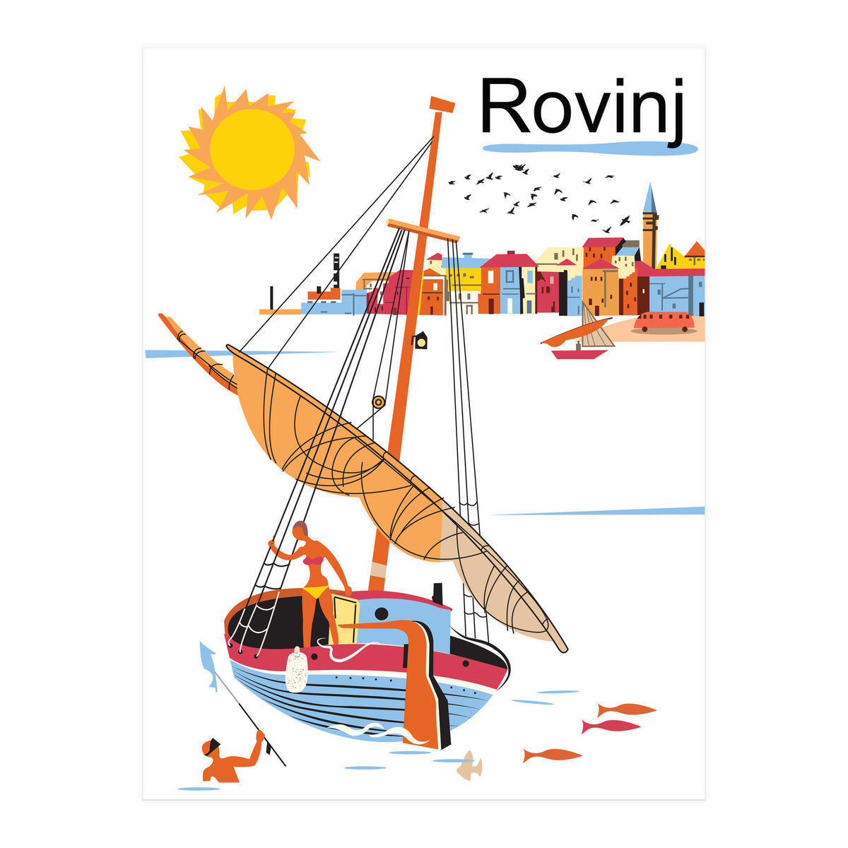 Rovinj, Croatia (Print Only)