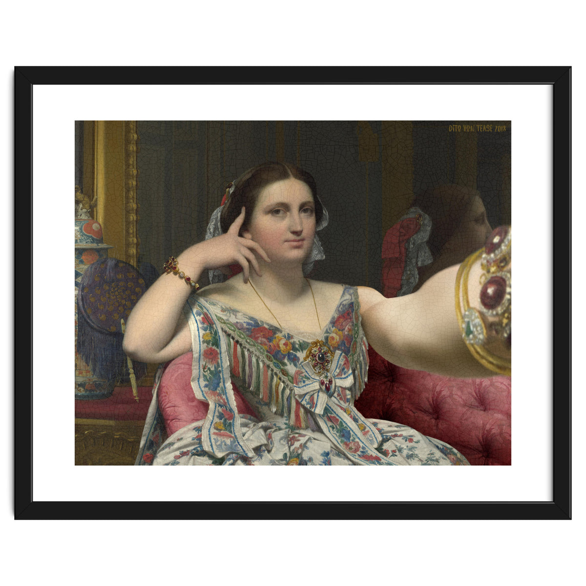 Madame Moitessier - Ingres - Selfie
