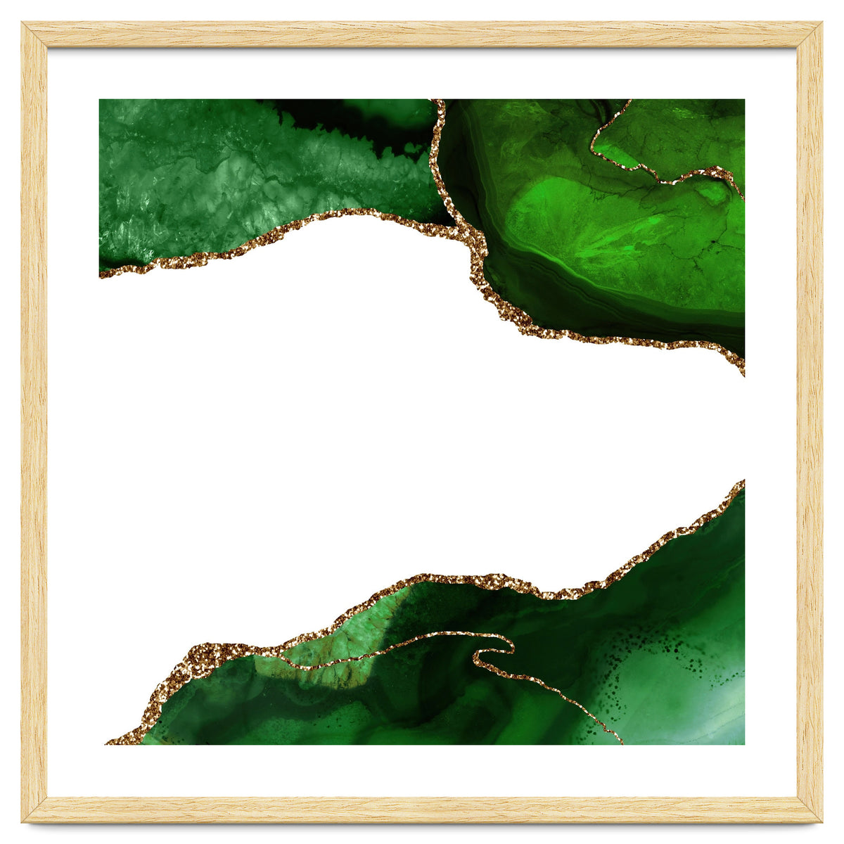 Green & Gold Agate Texture 29