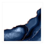 Navy & Rose Gold Agate Texture 22 (Print Only) thumbnail