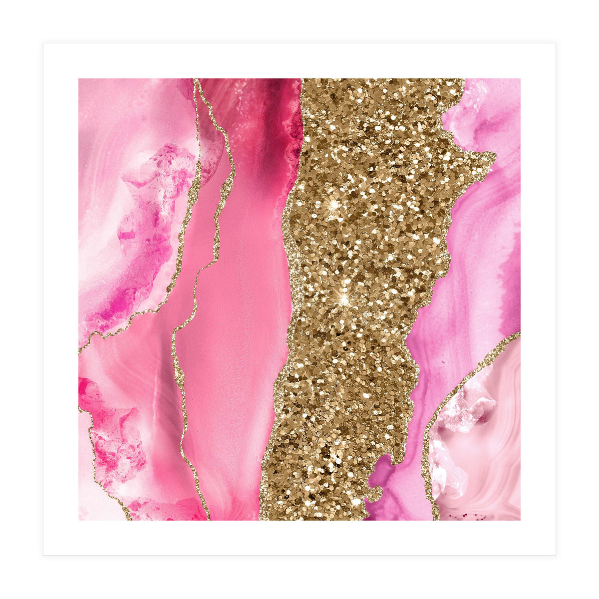 Agate Glitter Dazzle Texture 15  (Print Only)