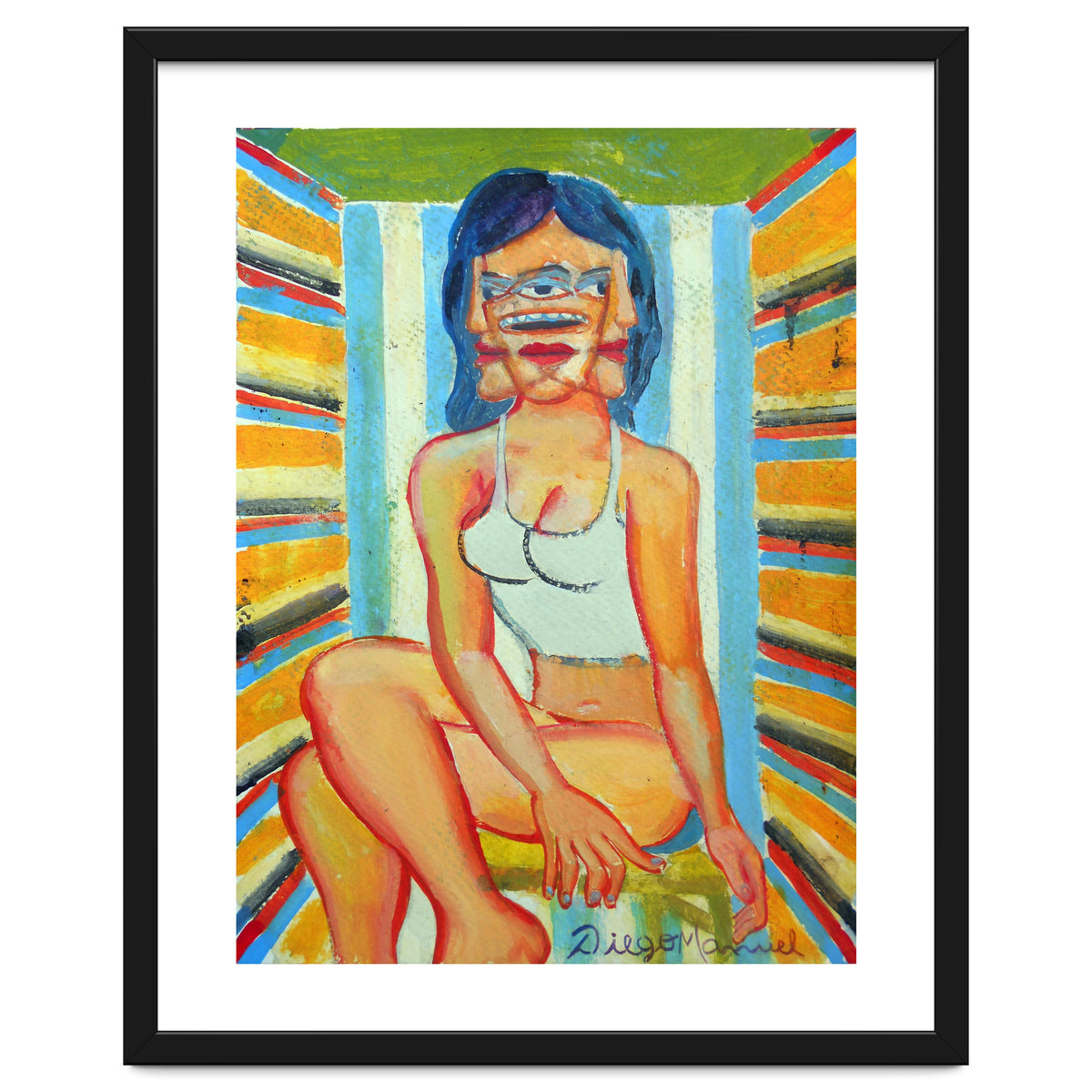 Mujer En La Silla 11