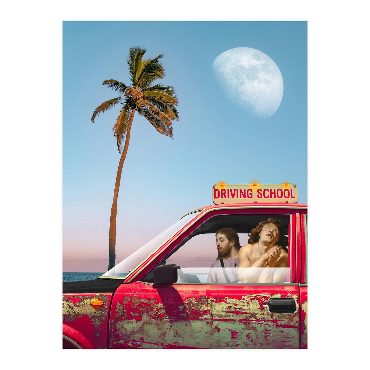 Jesus Christ Super Drive (Print Only)