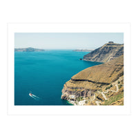 Sailing On The Caldera (Print Only)
