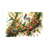 Jungle Symphony Of Tropical Birds (Print Only) thumbnail