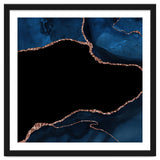 Navy & Rose Gold Agate Texture 04 thumbnail