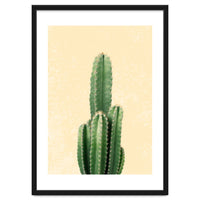 Tall Cactus, Minimal Desert Saguaro Art