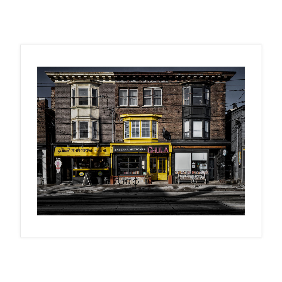 Nos 1056 - 1060 Gerrard St E 1 Color Version (Print Only)
