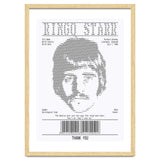 Receipt Art Ringo Starr Quotes thumbnail