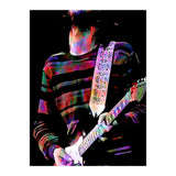Eric Clapton American Rock and Blues Guitarist in Colorful (Print Only) thumbnail