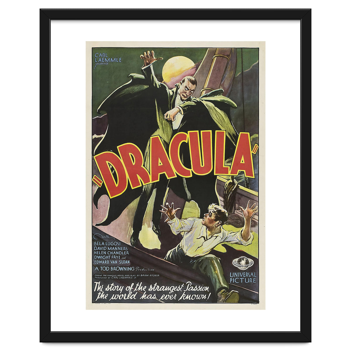 DRACULA (1931), directed by TOD BROWNING.