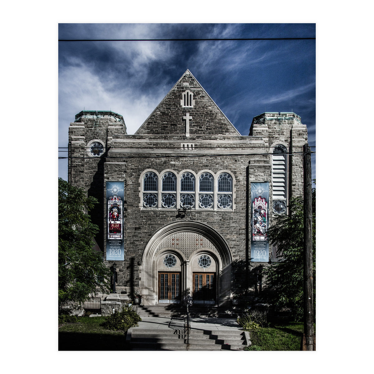 No 1810 Queen St E 2 Color Version (Print Only)