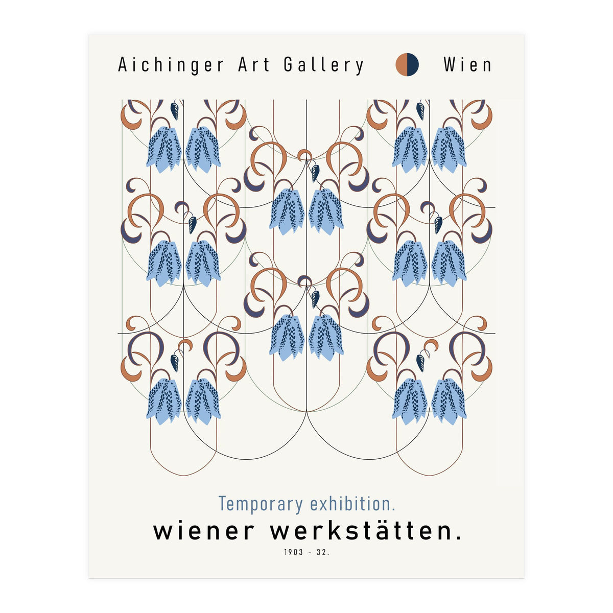 Wiener Werkstätten Exhibition Poster (Print Only)