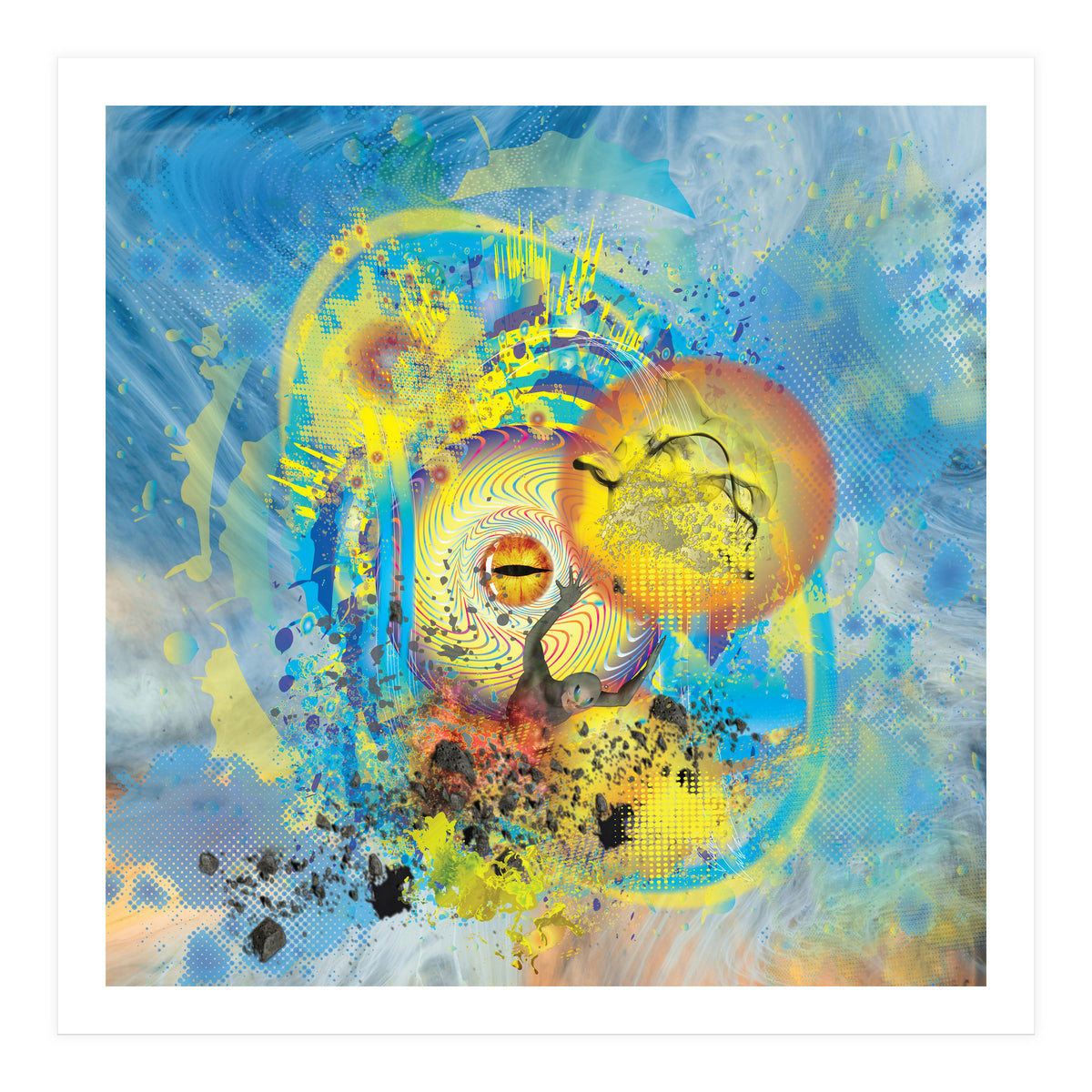 Alien Extraterrestrial Galaxy (Print Only)