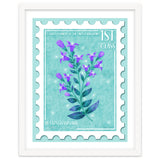The Buckinghamshire Chiltern Gentian Postage Stamp thumbnail