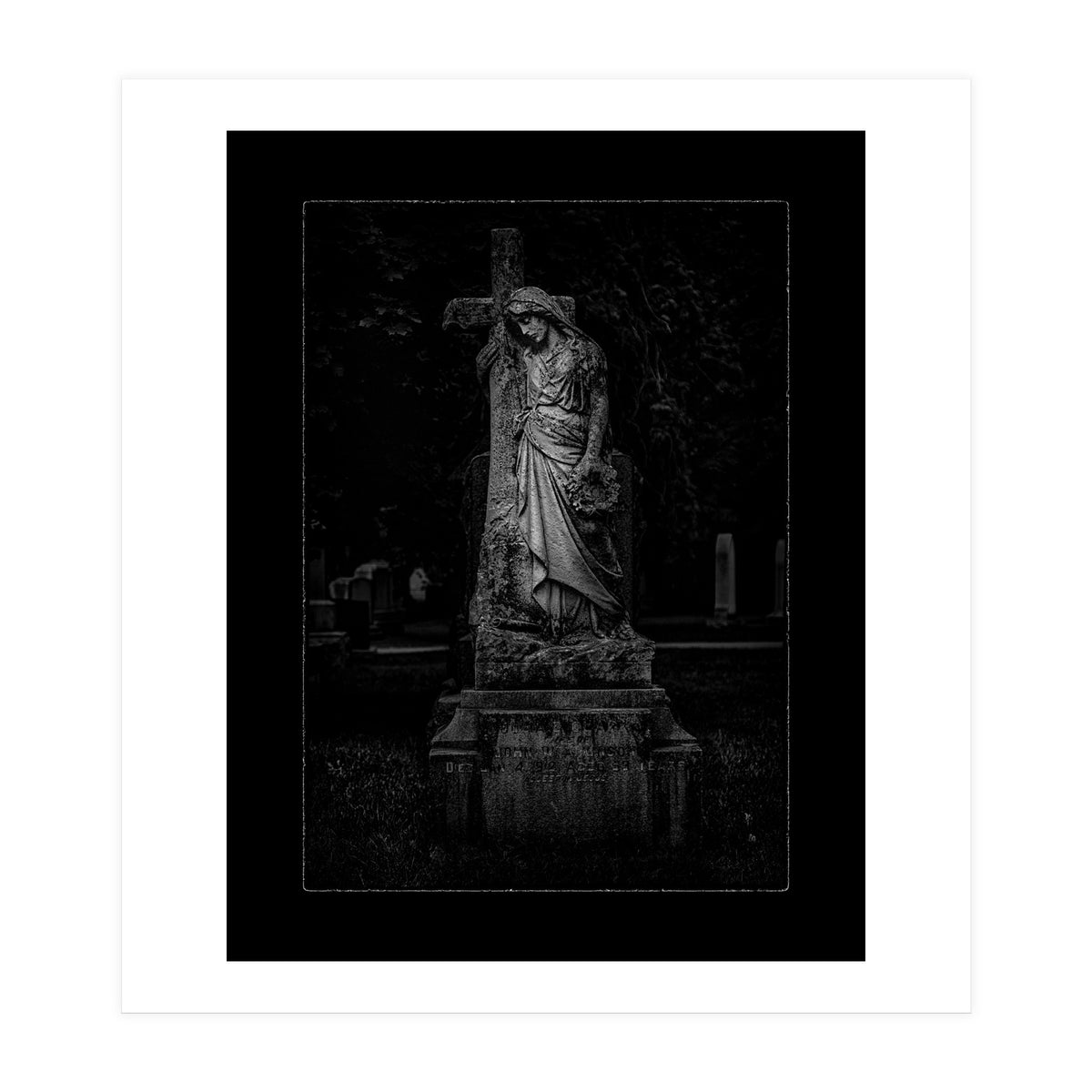 Tombstone Shadow No 34 with Border (Print Only)