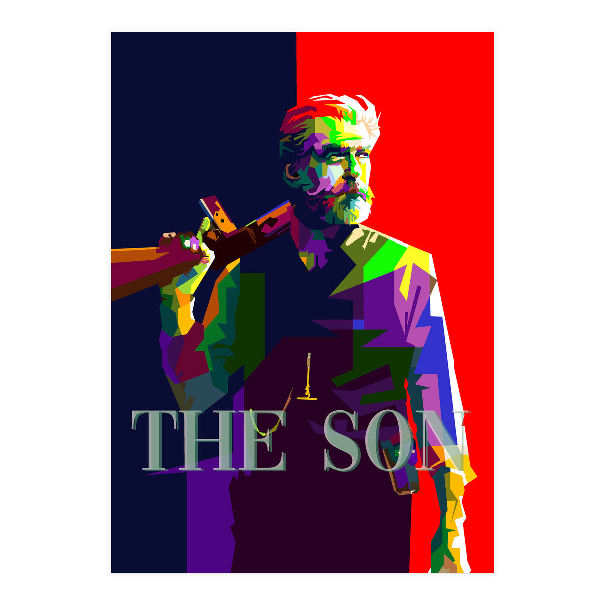 Pierce Brosnan Pop Art WPAP Trending Now (Print Only)