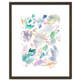 Abstract Watercolor Summer Flowers II thumbnail