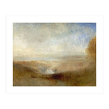 'Landscape with a River and a Bay in the Background', 1835, Oil on canvas, 123 x 93 cm. (Print Only) thumbnail