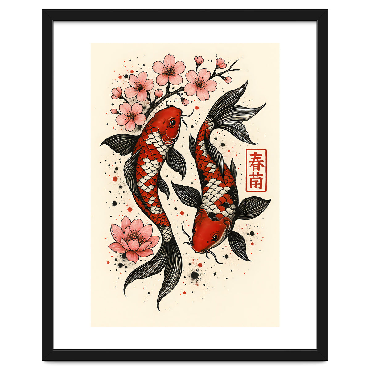 Koi fish Japanese