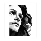 Julia Roberts Monochrome Illustration (Print Only) thumbnail