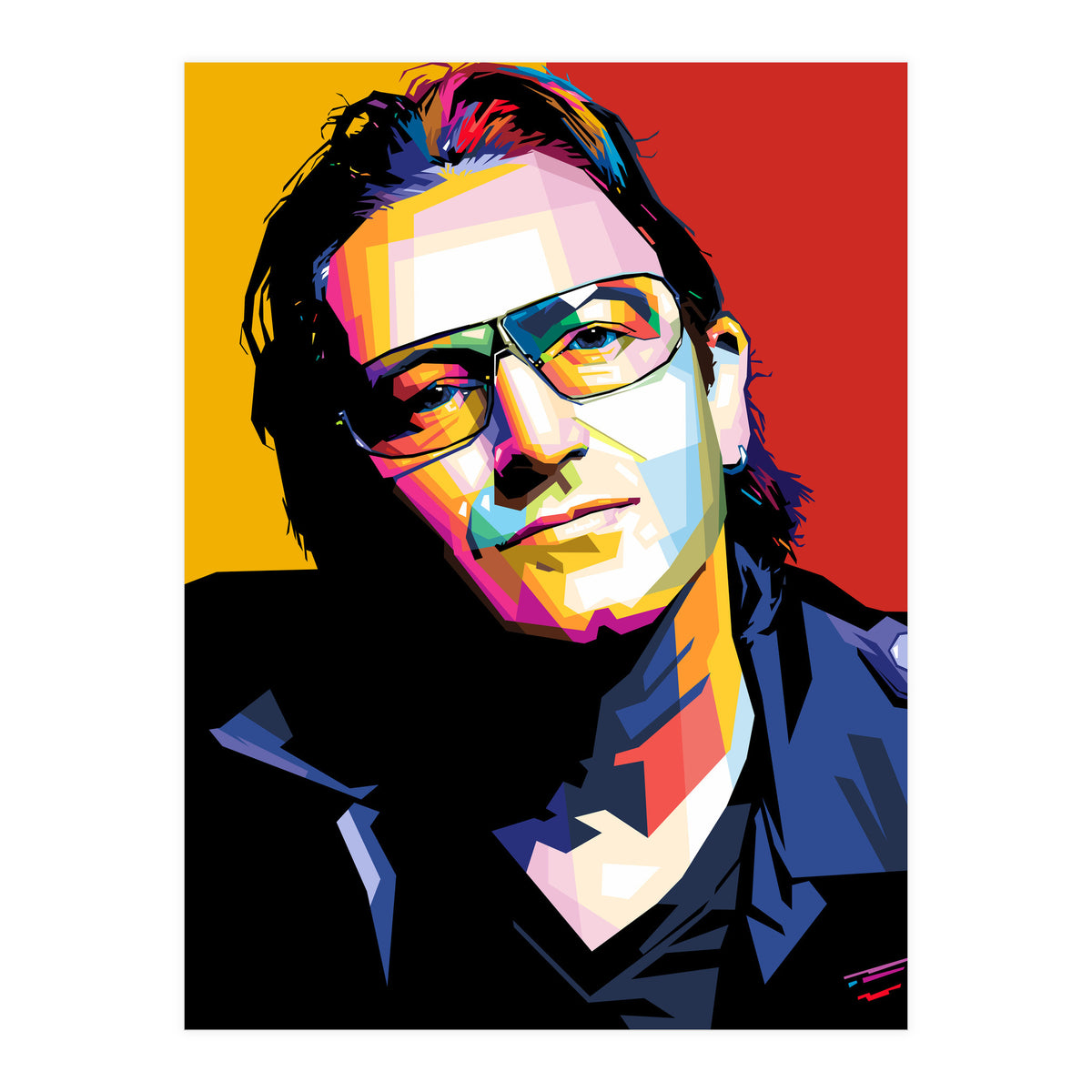 Bono U2 (Print Only)