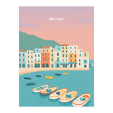 Amalfi Coast Italy Travel Postcard (Print Only) thumbnail