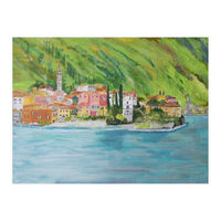 View Across The Lake To Varenna  (Print Only)